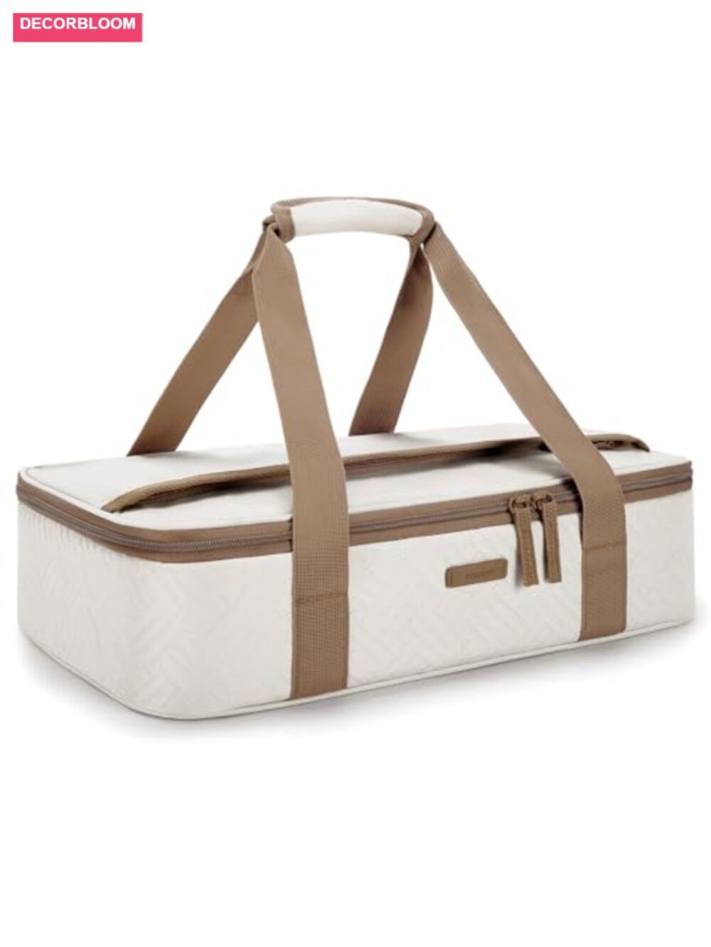 Insulated Casserole Carrier Thermal Food Bag for Hot Cold Fits 9x13 Baking Dish